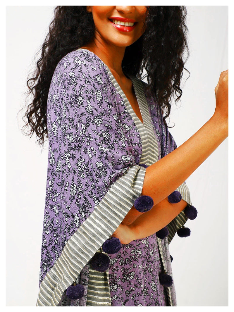 Nomad Philosophy Kaftan - Lavender