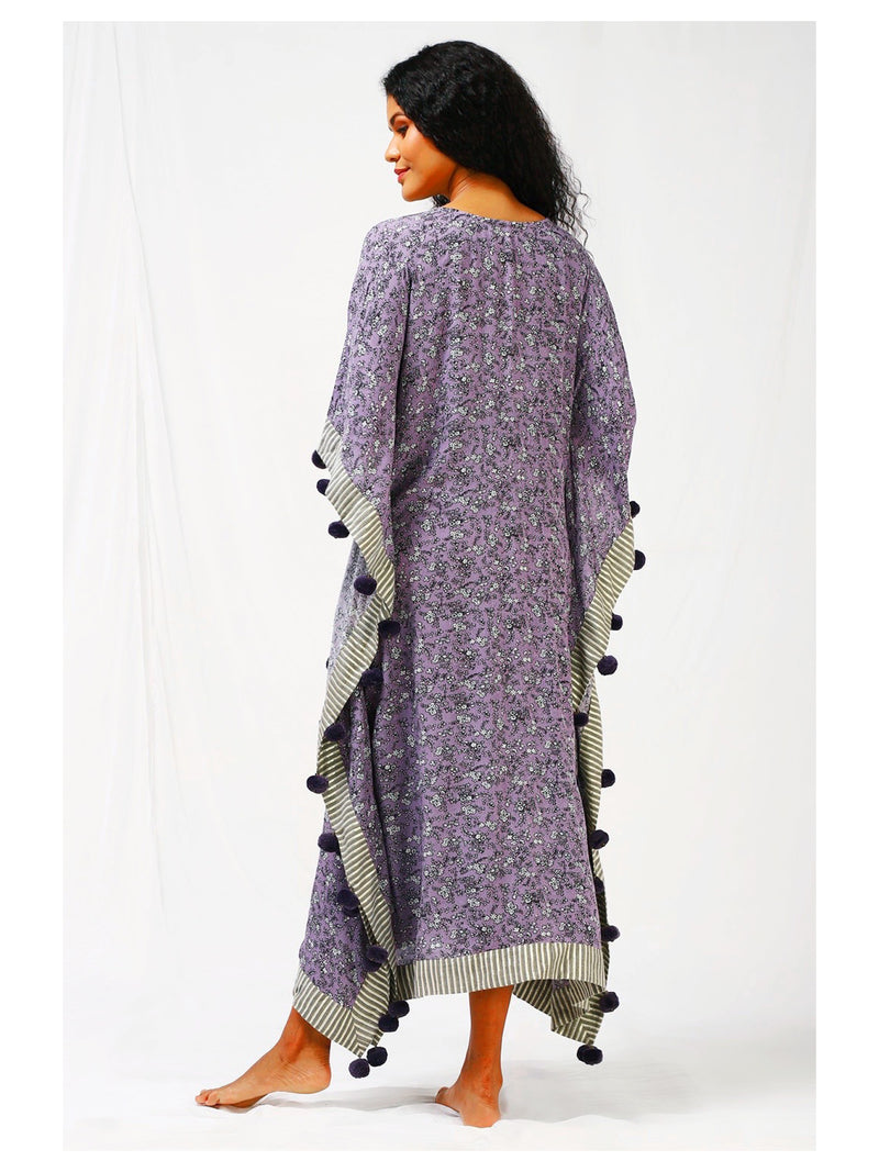 Nomad Philosophy Kaftan - Lavender