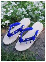 NURI beach flip-flops - Blue