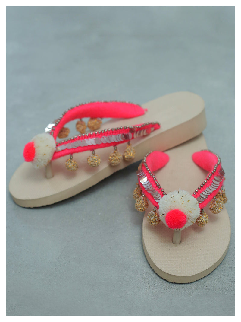 NURI beach flip-flops - Pink