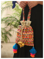 Raahi Drawstring Bucket - Multi Coloured