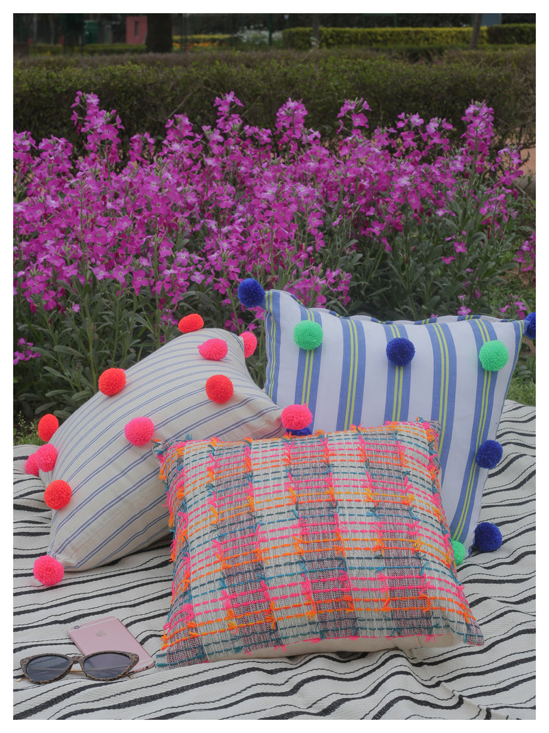 Spring Cushions - set of 3