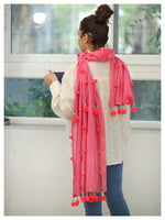 Rose Embellished Stole
