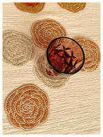 Rosette Coasters - Rose Gold