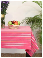 Pink Patterned Tablecloth