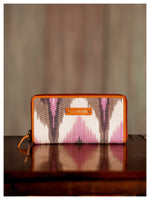 Lilac Ikat Wallet