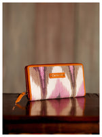 Lilac Ikat Wallet