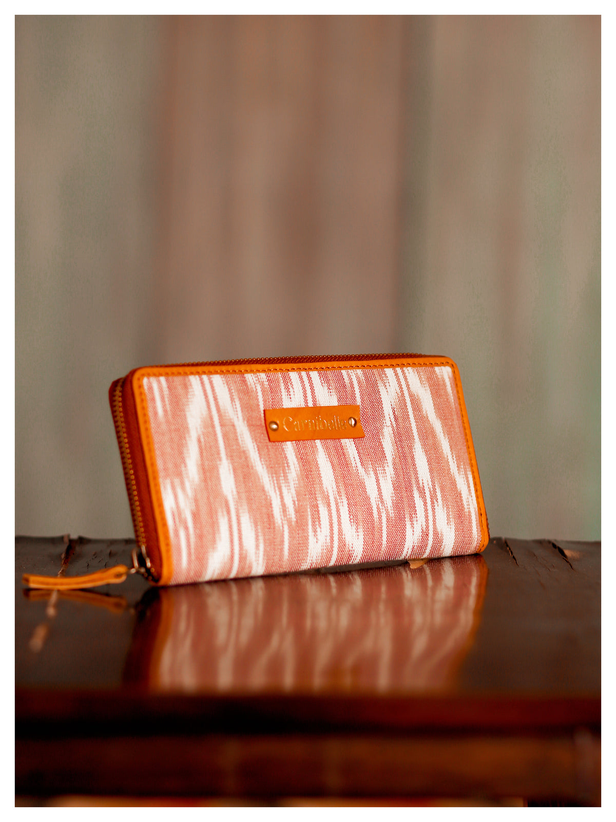 Blush Pink & Black Ikat Combo - Set of 2 Wallets