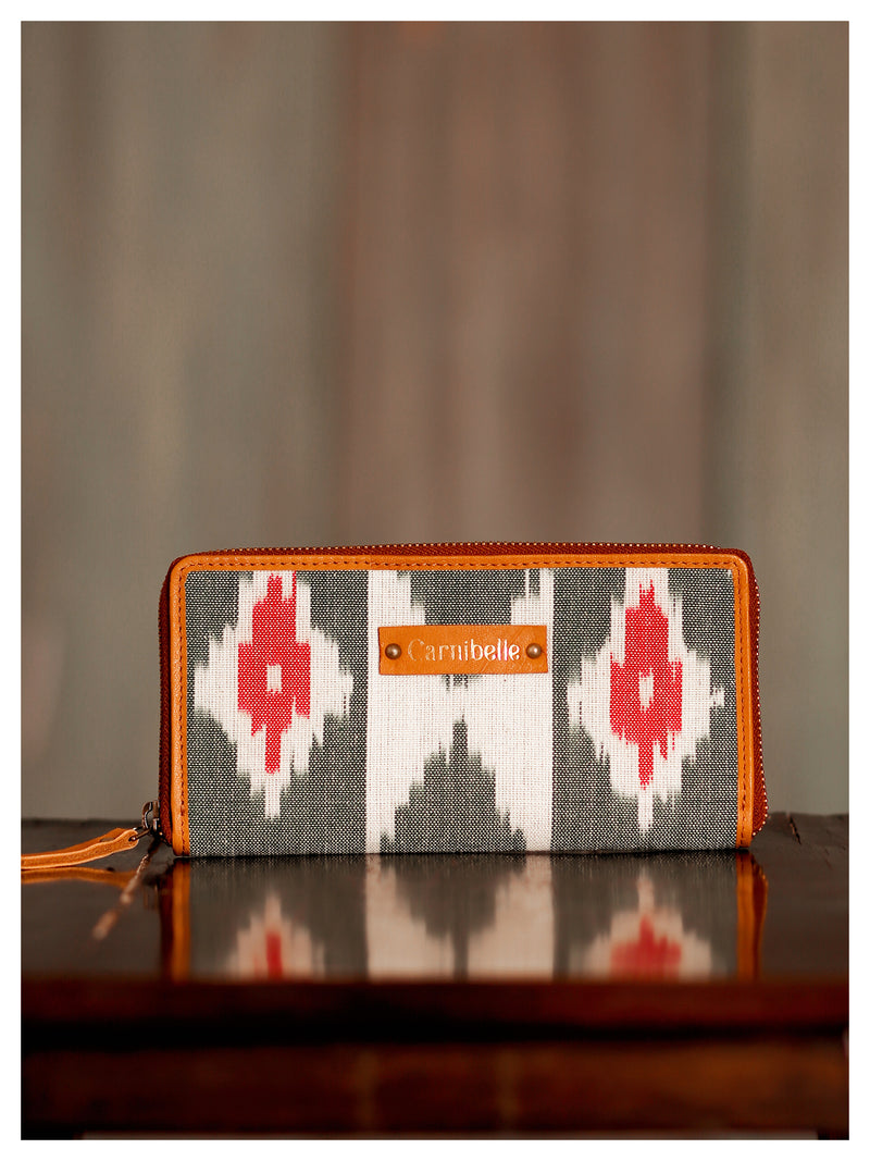 Sage Ikat Wallet