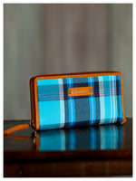 Turquoise Ikat Wallet