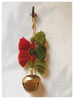 Decorative Hanging Bell - Set of 3 - Gulaal, Phaalsa, Henna